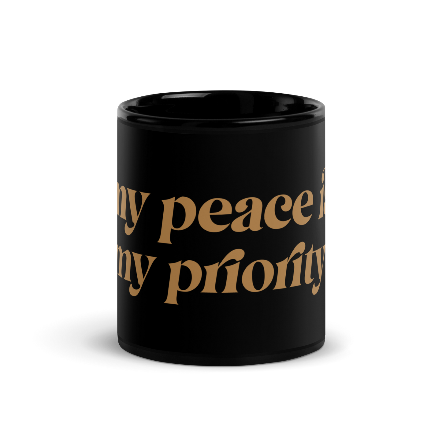 MPIMP Black Glossy Mug