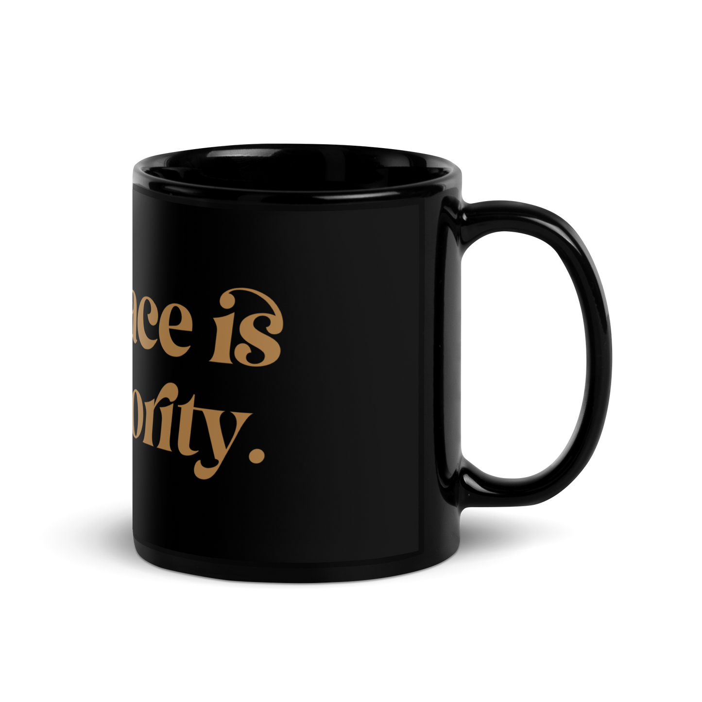 MPIMP Black Glossy Mug