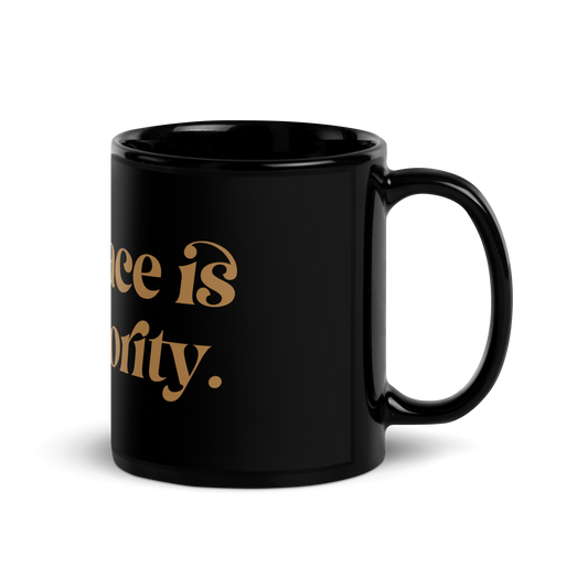 MPIMP Black Glossy Mug